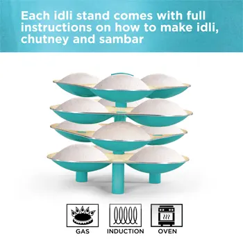 Aqua Idli Stand - 12 Idlis (Large) (UID5) - Image 5