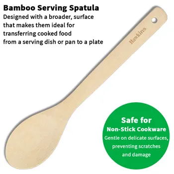 Bamboo Spatula - Set of 3 (BSPTL3N) - Image 4