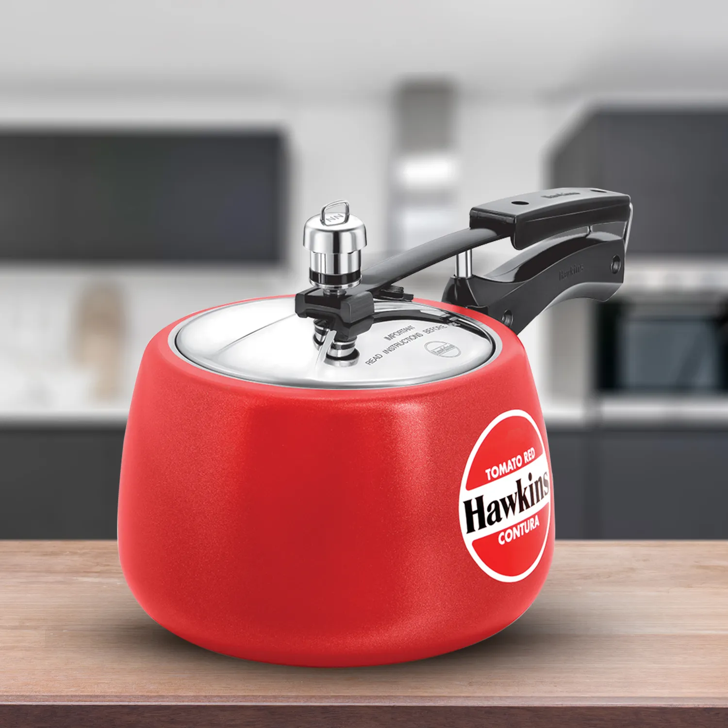 Ceramic-Coated Hawkins Contura (Tomato Red) 3 Litre (CTR30)