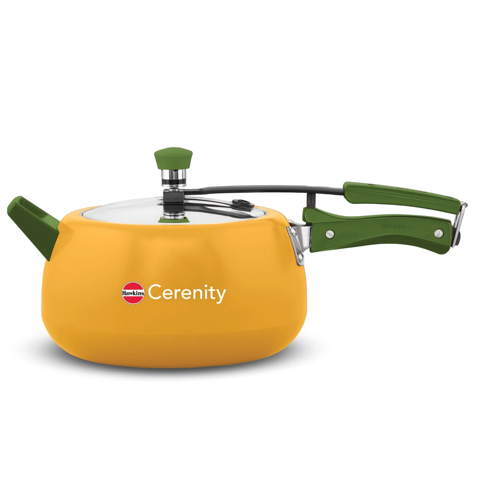 Cerenity 5 Litre Pressure Cooker, Mustard Yellow (ICY50)