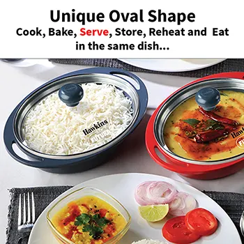 Die Cast Red Oval Mini Casserole 0.75 Litre with Glass Lid (DCR75G) - Image 5