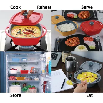 Die Cast Square Mini Casserole Gift Set 2023 (23DGP) - Image 3