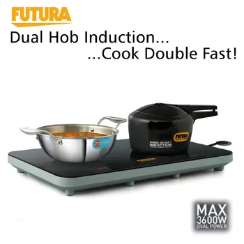 Dual Hob Induction Cooktop, 3600-W (FIC2A1) - Image 2