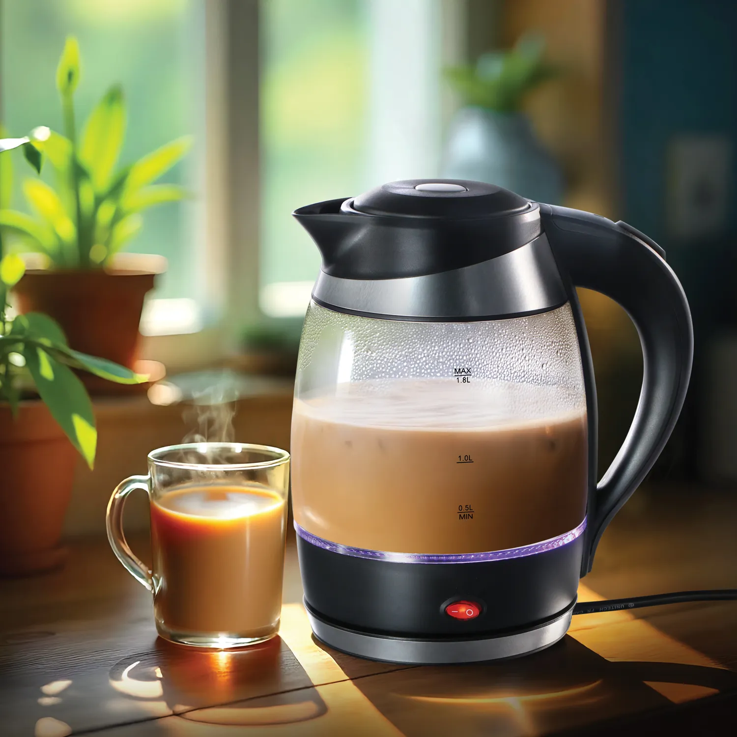Futura 1.8 Litre Electric Glass Kettle (FKTB1)