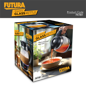 Futura 1.8 Litre Electric Glass Kettle (FKTB1) - Image 6