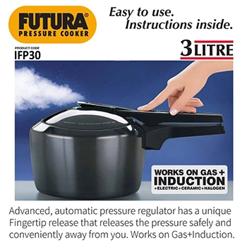 Futura Hard Anodised 3 Litre (IFP30) - Image 2