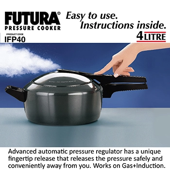 Futura Hard Anodised 4 Litre (IFP40) - Image 2
