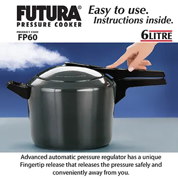 Futura Hard Anodised 6 Litre (FP60) - Image 2