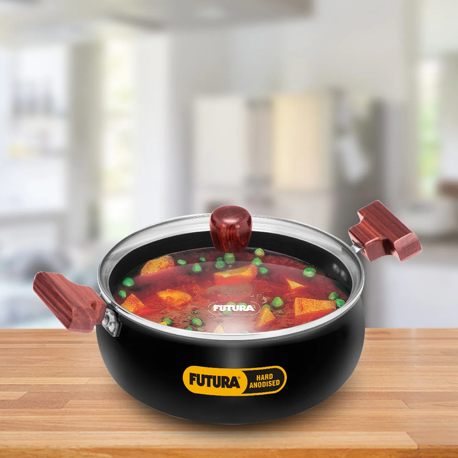 Hard Anodised Cook-n-Serve Handi 3 Litre (ACH30G)