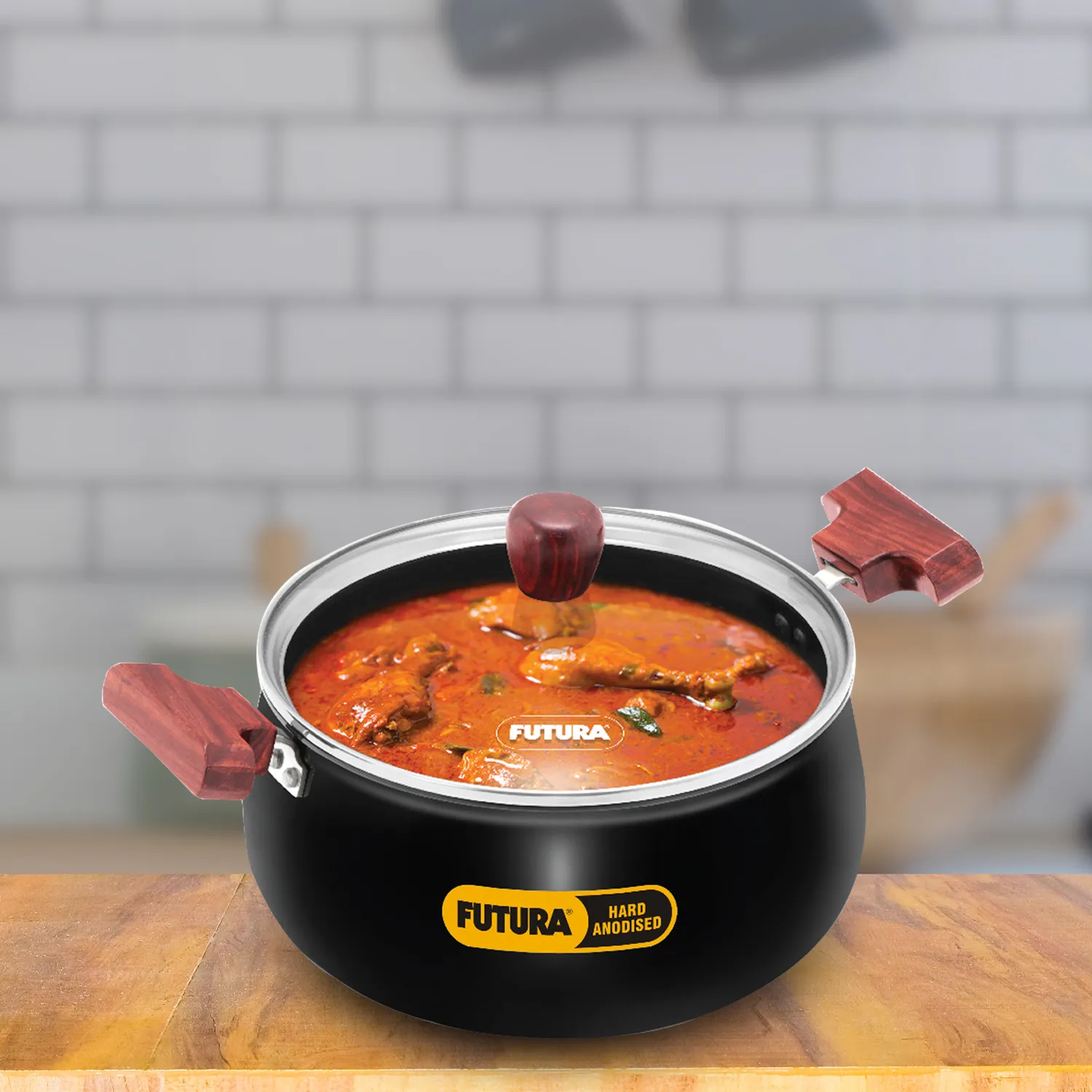 Hard Anodised Cook-n-Serve Handi 4 Litre (ACH40G)