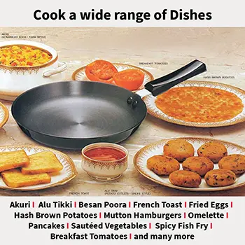 Hard Anodised Frying Pan 24 cm (4.06 mm Thick) (AF24) - Image 5