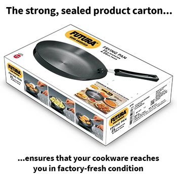 Hard Anodised Frying Pan 24 cm (4.06 mm Thick) (AF24) - Image 6