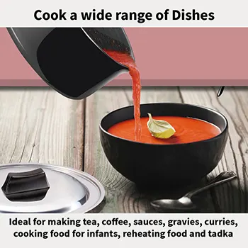 Hard Anodised Saucepan 1.5 Litre with Stainless Steel Lid (3.25 mm Thick) (AS15S) - Image 5
