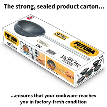 Hard Anodised Tadka Pan (Spice Heating Pan) 0.48 Litre (3.25 mm Thick) (ATP2) - Image 6