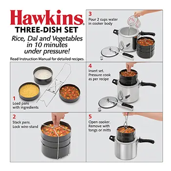 Hard Anodised Three-Dish Set (ADS65) - Image 5