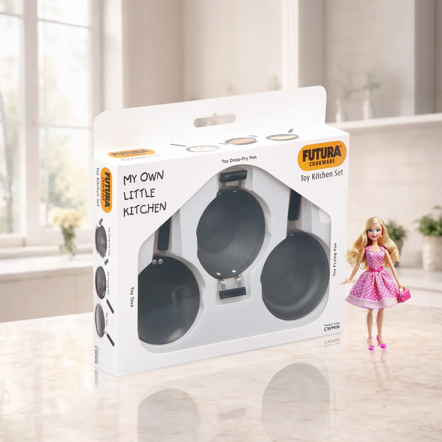 Hard Anodised Toy Kitchen Set (CWMIN)