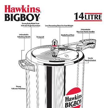 Hawkins Bigboy 14 Litre (BB14) - Image 4