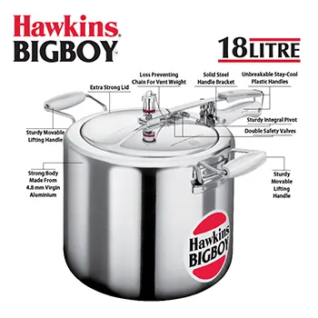Hawkins Bigboy 18 Litre (BB18) - Image 3