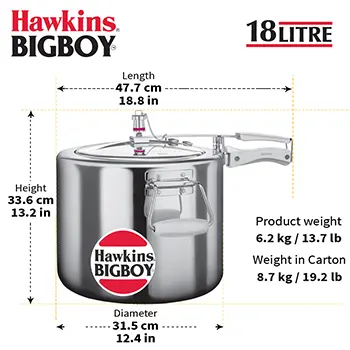 Hawkins Bigboy 18 Litre (BB18) - Image 4