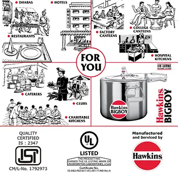 Hawkins Bigboy 18 Litre (BB18) - Image 6