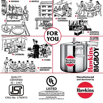Hawkins Bigboy 22 Litre (BB22) - Image 6