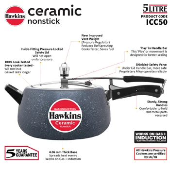 Hawkins Ceramic NS 5 Litre (ICC50) - Image 5