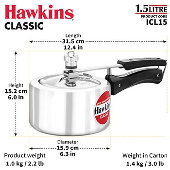 Hawkins Classic 1.5 Litre (ICL15) - Image 4