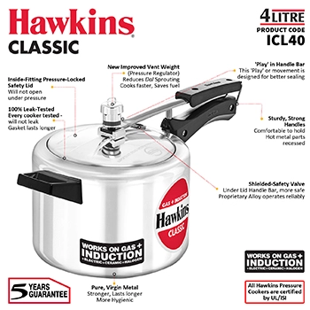 Hawkins Classic 4 Litre (ICL40) - Image 3