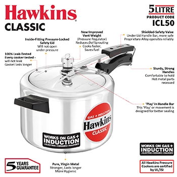 Hawkins Classic 5 Litre (ICL50) - Image 3