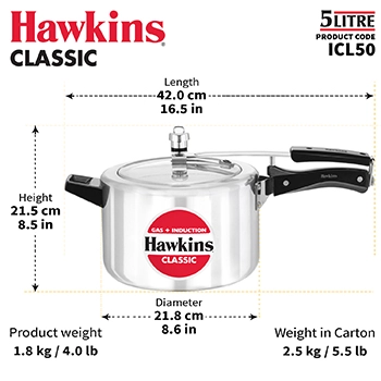 Hawkins Classic 5 Litre (ICL50) - Image 4