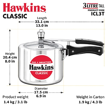 Hawkins Classic (Tall) 3 Litre (ICL3T) - Image 4