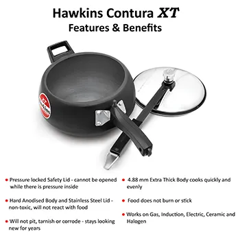 Hawkins Contura Black XT 3.5 Litre (CXT35) - Image 3