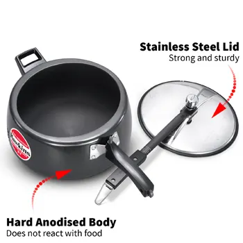 Hawkins Contura Black XT 6.5 Litre (CXT65) - Image 3
