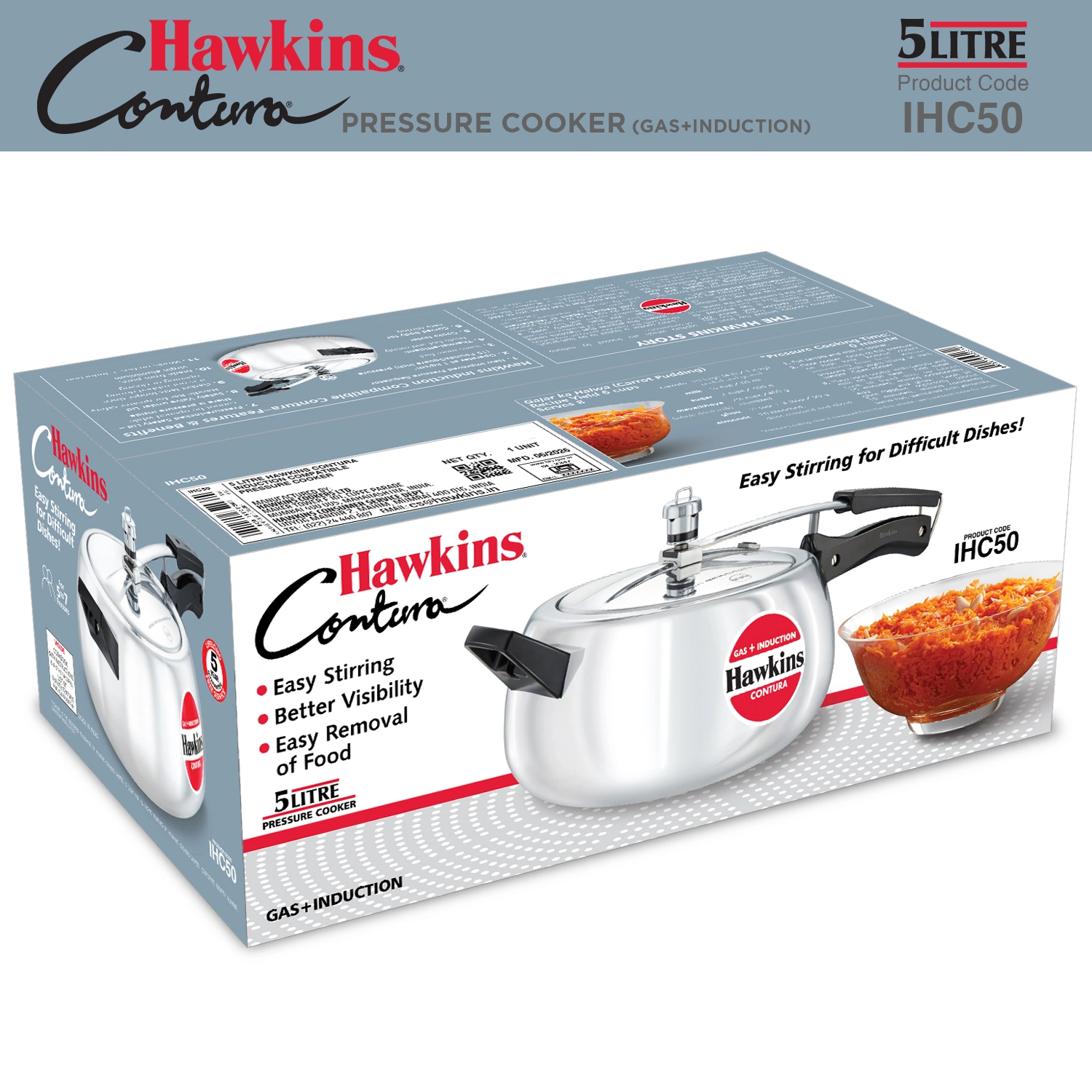 Hawkins Contura Induction 5 Litre (IHC50) - Image 6