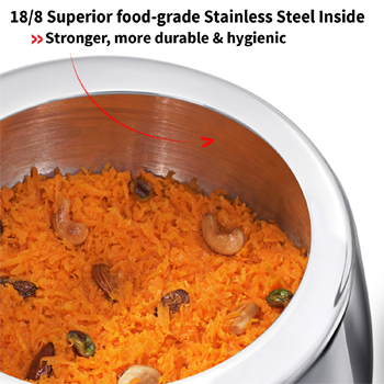 Hawkins Contura Tri-Ply Stainless Steel 3 Litre (SSTCO30) - Image 4