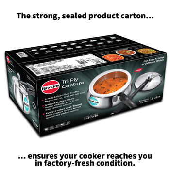 Hawkins Contura Tri-Ply Stainless Steel 3 Litre (SSTCO30) - Image 6