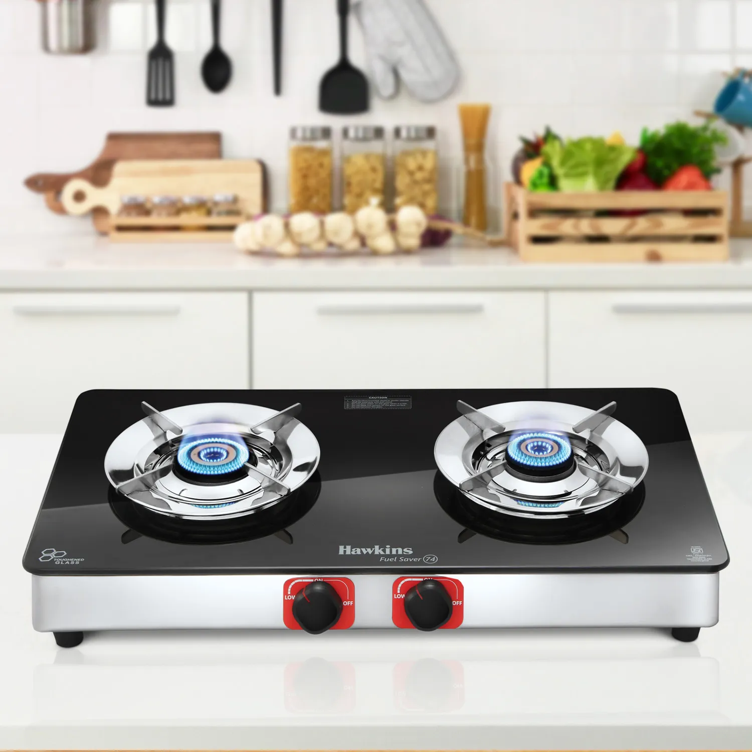 Hawkins Fuel Saver 2 Burner Gas Stove (GSFS2)