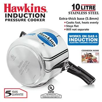 Hawkins Stainless Steel 10 Litre (HSS10) - Image 2