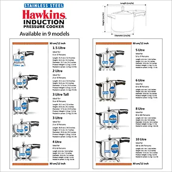 Hawkins Stainless Steel 10 Litre (HSS10) - Image 6
