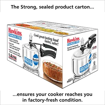 Hawkins Stainless Steel 1.5 Litre (HSS15) - Image 4