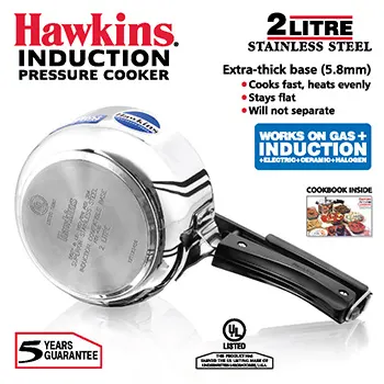 Hawkins Stainless Steel 2 Litre (HSS20) - Image 2
