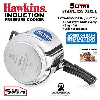 Hawkins Stainless Steel 5 Litre (HSS50) - Image 2