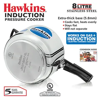 Hawkins Stainless Steel 8 Litre (HSS80) - Image 2