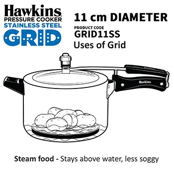 Hawkins Stainless Steel Grid - 11 cm DIA (GRID11SS) - Image 4