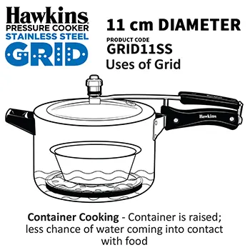 Hawkins Stainless Steel Grid - 11 cm DIA (GRID11SS) - Image 5