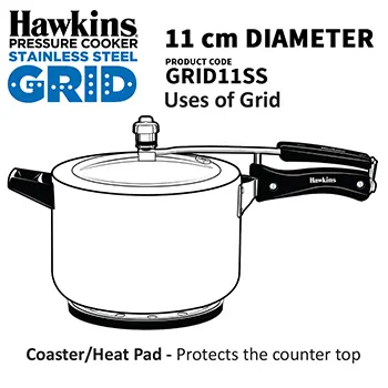 Hawkins Stainless Steel Grid - 11 cm DIA (GRID11SS) - Image 6