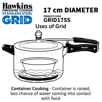 Hawkins Stainless Steel Grid - 17 cm DIA (GRID17SS) - Image 5
