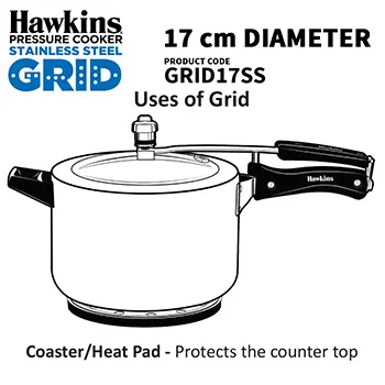 Hawkins Stainless Steel Grid - 17 cm DIA (GRID17SS) - Image 6