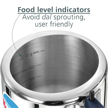 Hawkins Stainless Steel Hevibase 3 Litre (Impact Bonded Base) (HSI3T) - Image 4