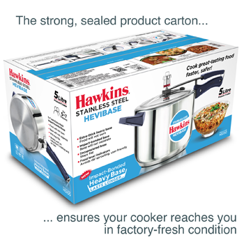 Hawkins Stainless Steel Hevibase 5 Litre (HSI50) - Image 6